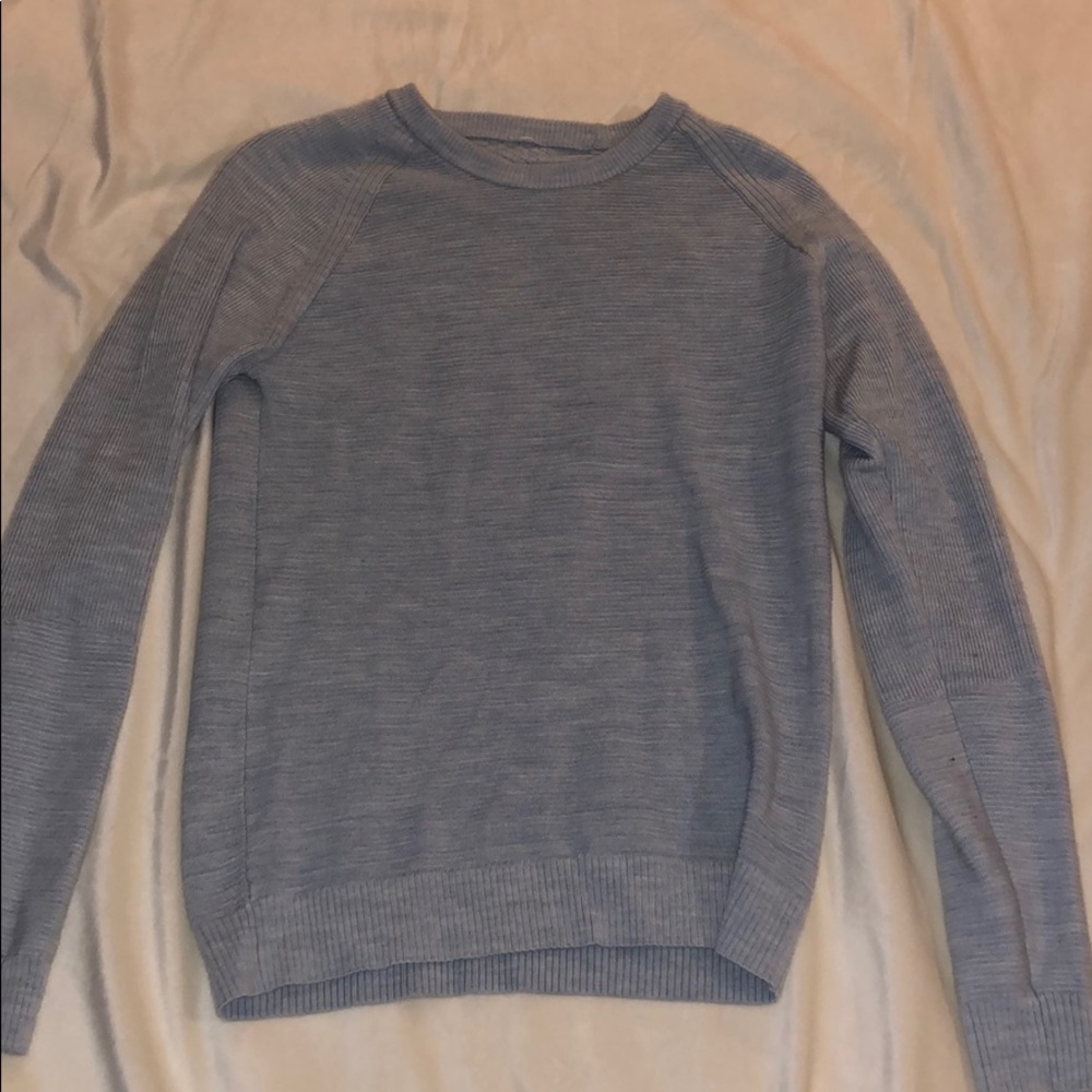 Light Blue Lululemon sweater!